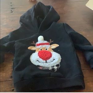 2t hooded Christmas sweatshirt